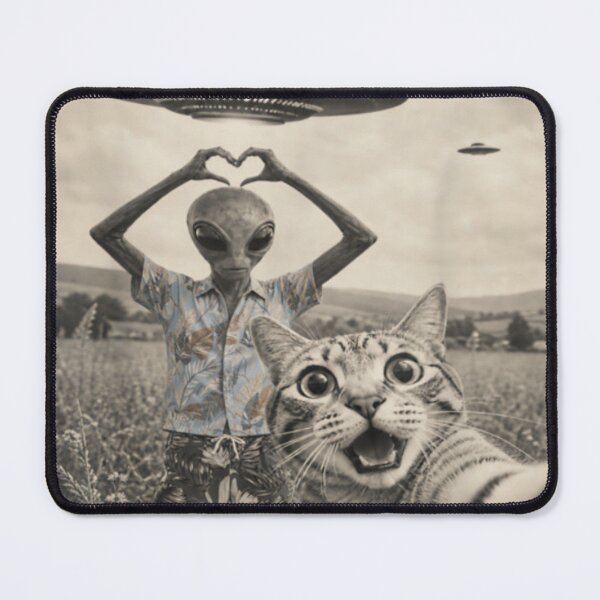 Item preview, Vintage cat selfie with friends designed and sold by CindyHiks.