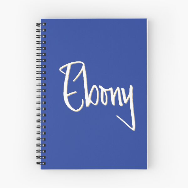 Item preview, EBONY personalized type design designed and sold by CharlottePlaceArt.