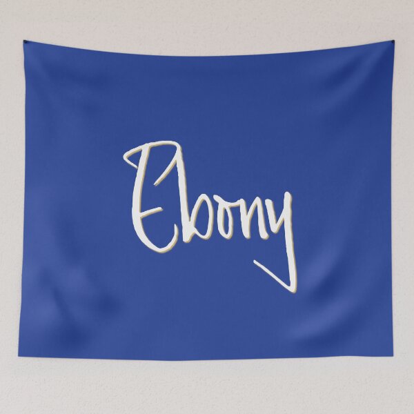 Item preview, EBONY personalized type design designed and sold by CharlottePlaceArt.