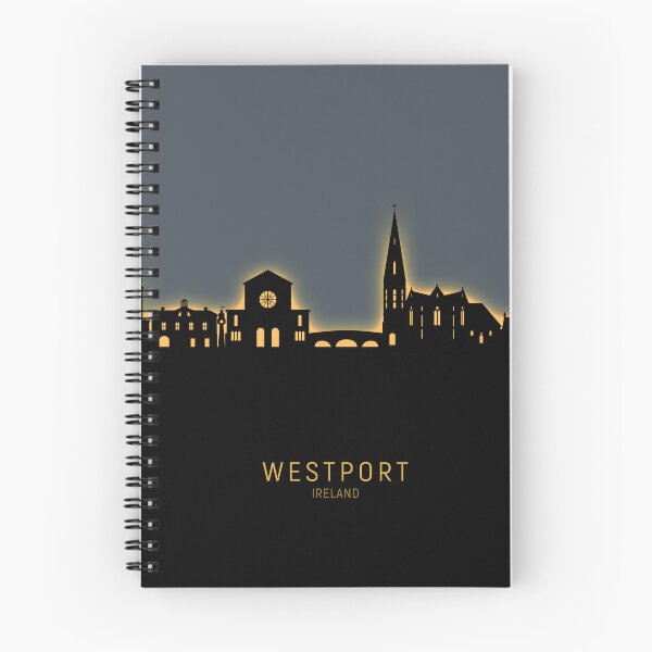 Artikelvorschau, Skyline von Westport, Irland entworfen und verkauft von ArtPrints.