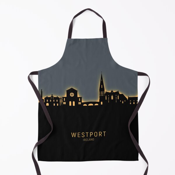 Item preview, Westport Ireland Skyline designed and sold by ArtPrints.
