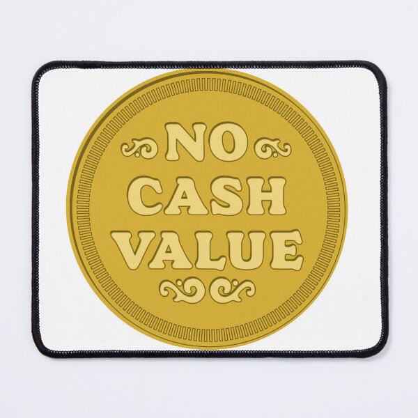 Item preview, No Cash Value - Vintage Video Game Arcade Token designed and sold by 8BitDen.