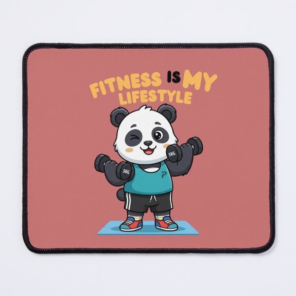 Item preview, Fitness Is My Therapy – Inspirational Fitness & Wellness Quote designed and sold by WallMuseStudio .