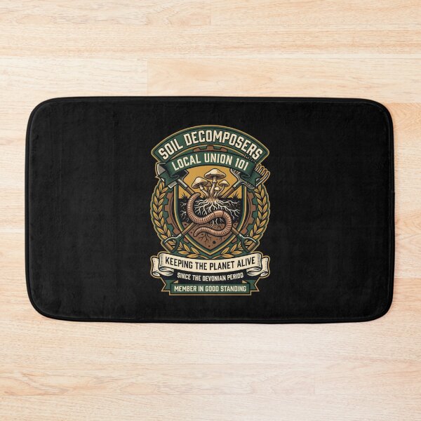 Item preview, Soil Decomposers Union - Mushroom Gardener Plant Gift designed and sold by SplashTastic.