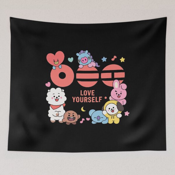 Item preview, Cute Characters Love Yourself Cartoon designed and sold by kenyanascfh.