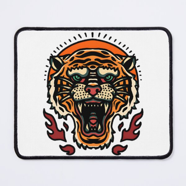 Item preview, Vintage Tiger Tattoo Old School Art | Best Gift designed and sold by MB25.