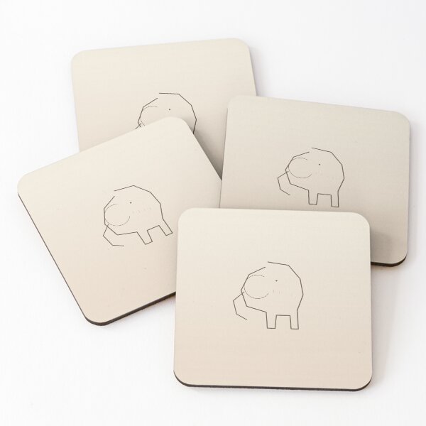 Item preview, Boho Elephant Line Art - Minimalist Animal designed and sold by Pamazing.