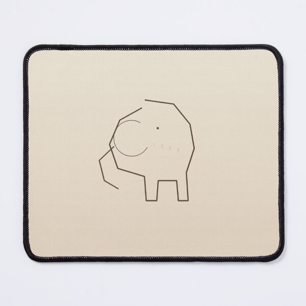 Item preview, Boho Elephant Line Art - Minimalist Animal designed and sold by Pamazing.