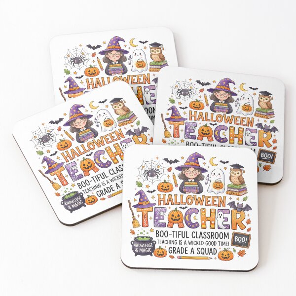 Item preview, Spooky Halloween Teacher School Squad designed and sold by DarkOriginArts.