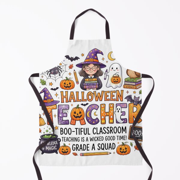 Item preview, Spooky Halloween Teacher School Squad designed and sold by DarkOriginArts.