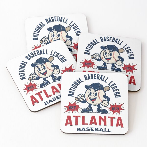 Item preview, Atlanta Baseball Legend Vintage Cartoon designed and sold by RichardHi73290.