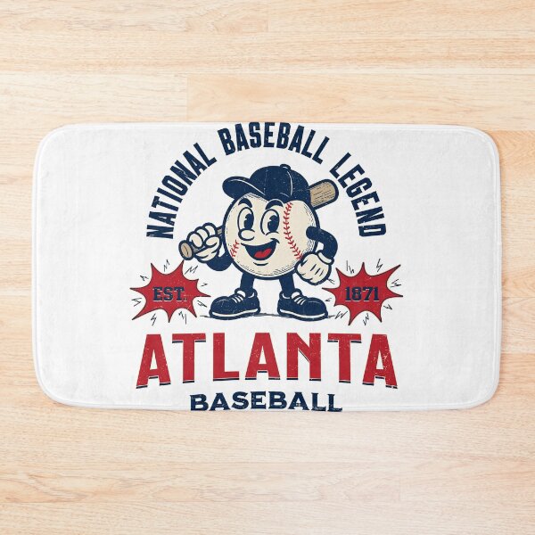 Artikelvorschau, Vintage-Cartoon der Atlanta Baseball-Legende entworfen und verkauft von RichardHi73290.