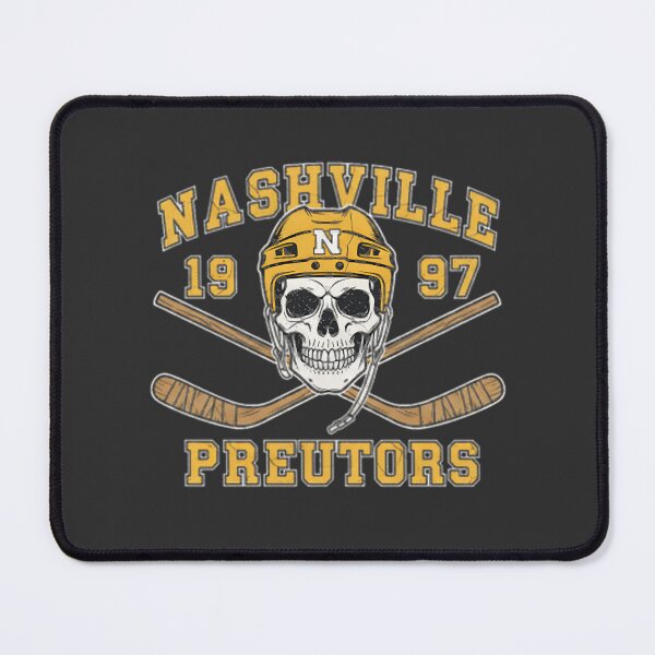 Item preview, Nashville Hockey Fan Art - Smashville Gold And Navy Retro Sports Design | Perfect Gift For You And Friends designed and sold by MB25.