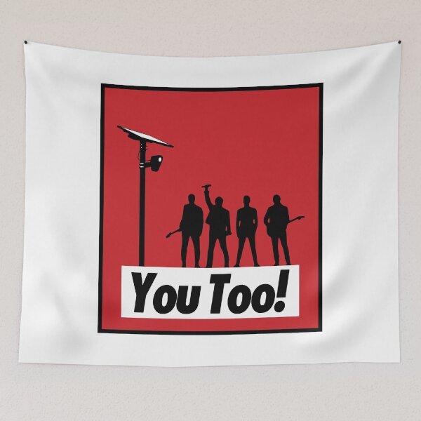 Item preview, You Too! (Big Flock Camera with Phrase) designed and sold by Karate Octopus.