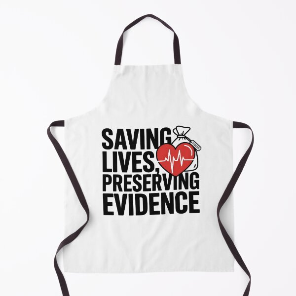 Item preview, Saving Lives, Preserving Evidence | Forensic Nurse designed and sold by CuteDesignables.