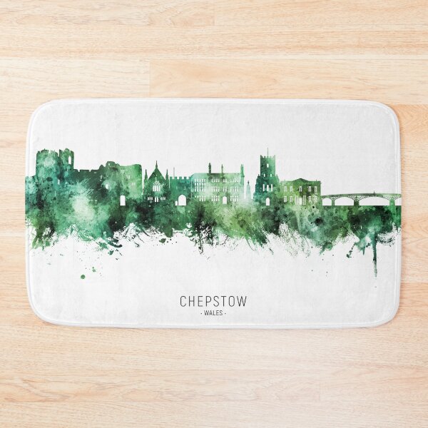 Item preview, Chepstow Wales Skyline designed and sold by ArtPrints.