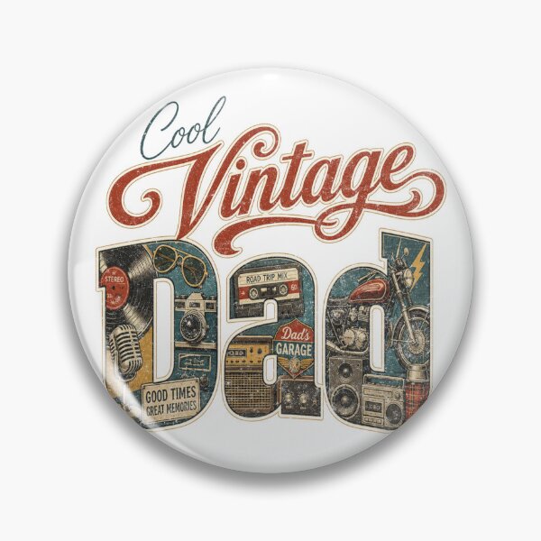 Item preview, Cool Vintage Dad Retro Vintage Design designed and sold by Nacho Average Designs.