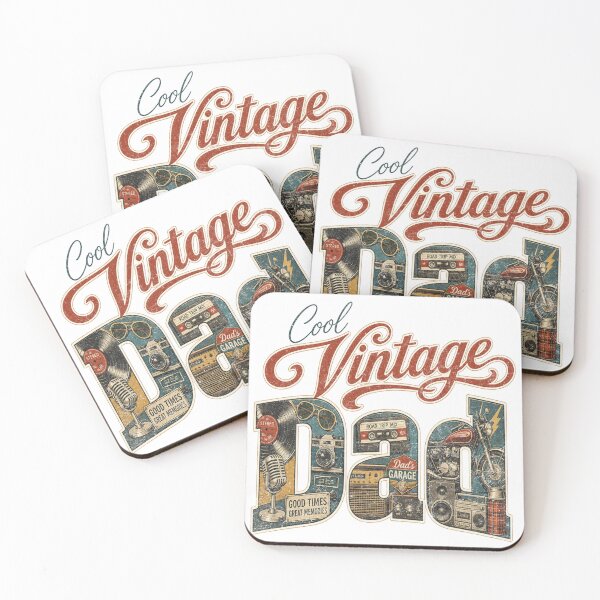 Item preview, Cool Vintage Dad Retro Vintage Design designed and sold by Nacho Average Designs.