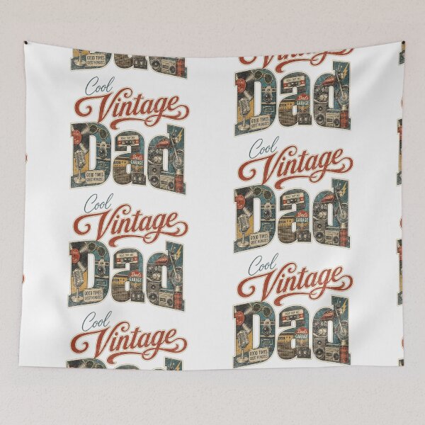Item preview, Cool Vintage Dad Retro Vintage Design designed and sold by Nacho Average Designs.