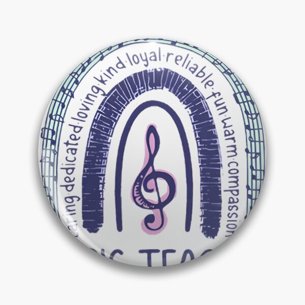 Item preview, Retro Music Teacher Appreciation Design For Band Director And Choir Instructor, Cute Musical Notes Art | Perfect Gift For You And Friends designed and sold by MB25.
