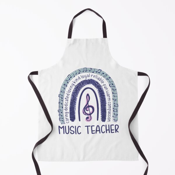 Item preview, Retro Music Teacher Appreciation Design For Band Director And Choir Instructor, Cute Musical Notes Art | Perfect Gift For You And Friends designed and sold by MB25.