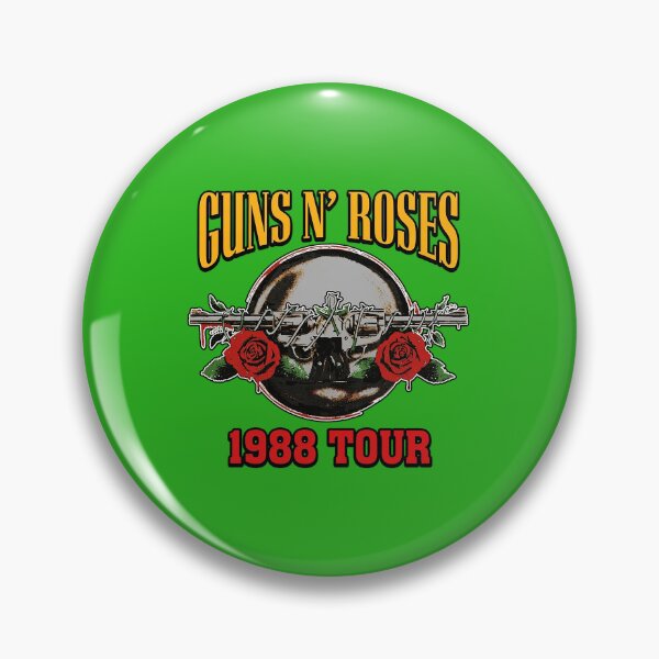 Item preview, Guns N' Roses 1988 Tour Roses and Pistols Design designed and sold by BuckridgeHunter.