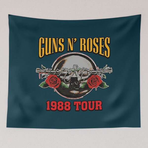 Item preview, Guns N' Roses 1988 Tour Roses and Pistols Design designed and sold by BuckridgeHunter.