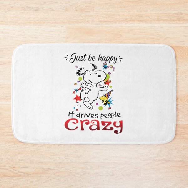 Item preview, Just Be Happy It Drives People Crazy Retro Cartoon Dog Graphic | Best Gift designed and sold by teesforteens.