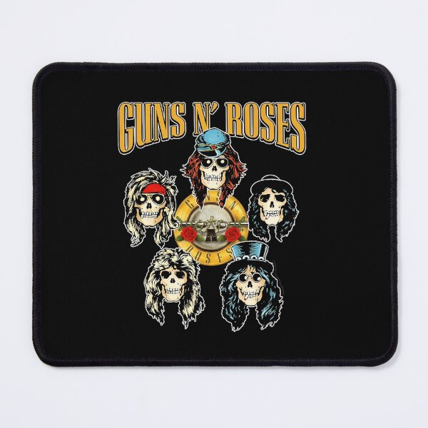 Item preview, Guns N' Roses Skull Faces Classic Rock Collage designed and sold by BuckridgeHunter.