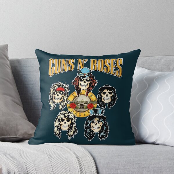 Item preview, Guns N' Roses Skull Faces Classic Rock Collage designed and sold by BuckridgeHunter.