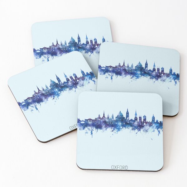 Item preview, Oxford England Skyline designed and sold by ArtPrints.