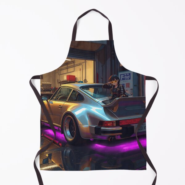 Item preview, Cyberpunk Porsche Turbo 80s Anime T-Shirt designed and sold by JMAVILA ART.