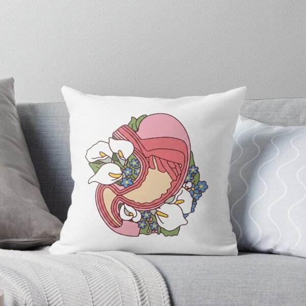 Item preview, Floral Anatomical Stomach - Botanical Medical Art designed and sold by Shopeon Designs.