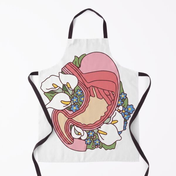 Item preview, Floral Anatomical Stomach - Botanical Medical Art designed and sold by Shopeon Designs.