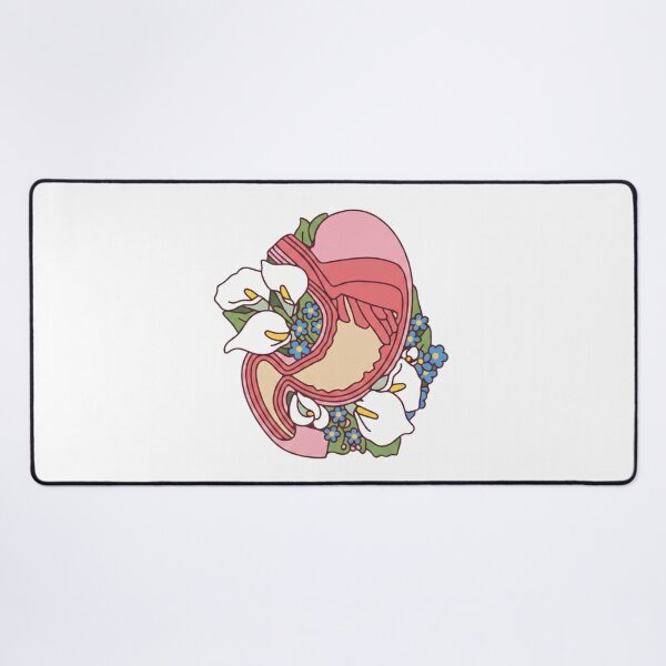 Item preview, Floral Anatomical Stomach - Botanical Medical Art designed and sold by Shopeon Designs.