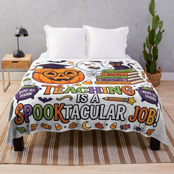 Item preview, Teaching is a Spooktacular Job Halloween Teacher designed and sold by DarkOriginArts.