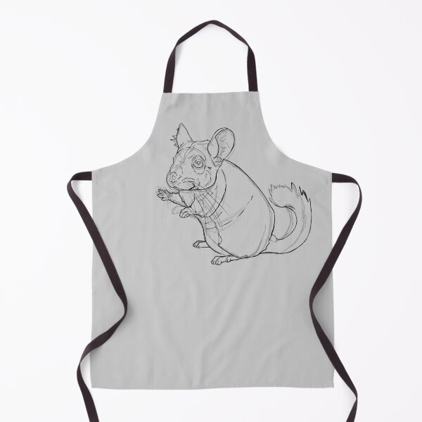 Item preview, Cute Sketchy Chinchilla Drawing designed and sold by HunzikerArt.