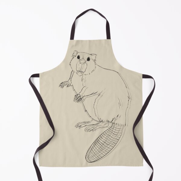 Item preview, Sketchy Beaver Drawing designed and sold by HunzikerArt.