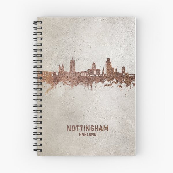 Item preview, Nottingham England Skyline designed and sold by ArtPrints.