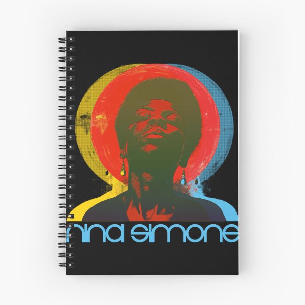 Item preview, Nina Simone Retro Soul Circular Portrait Design designed and sold by Beverly Newman.