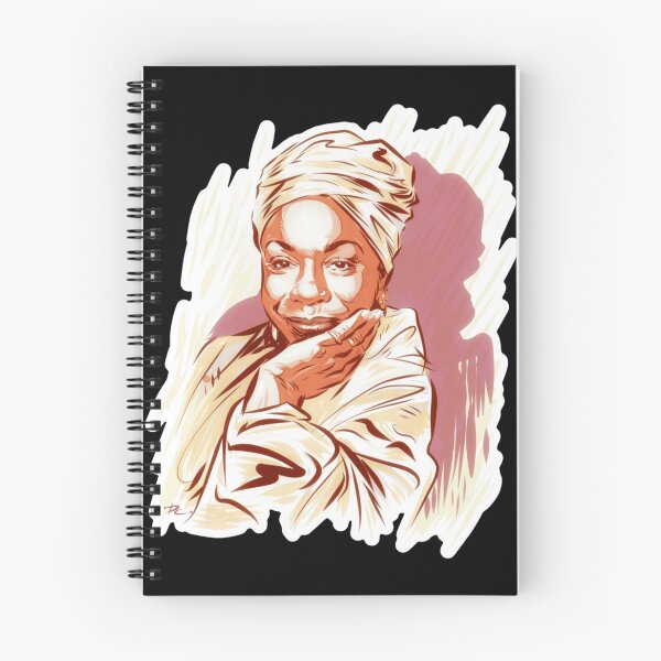 Item preview, Nina Simone Soul Jazz Illustration Portrait Design designed and sold by Beverly Newman.