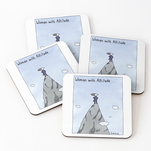 Item preview, Woman With Altitude Judy Horacek designed and sold by teemix.