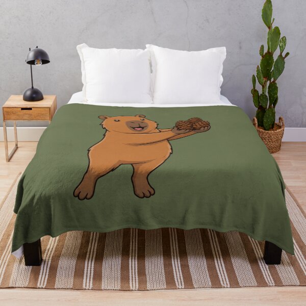 Item preview, Autumn Capybara with Pinecones designed and sold by Ivy-Triggs.