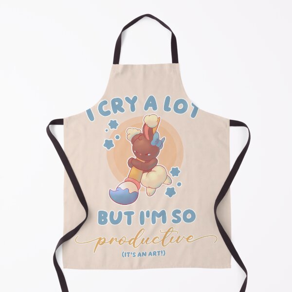 Item preview, I Cry a Lot But I’m Productive Kawaii Bear designed and sold by HelloCal.