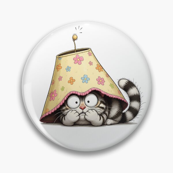 Item preview, scared cat designed and sold by Talpha.