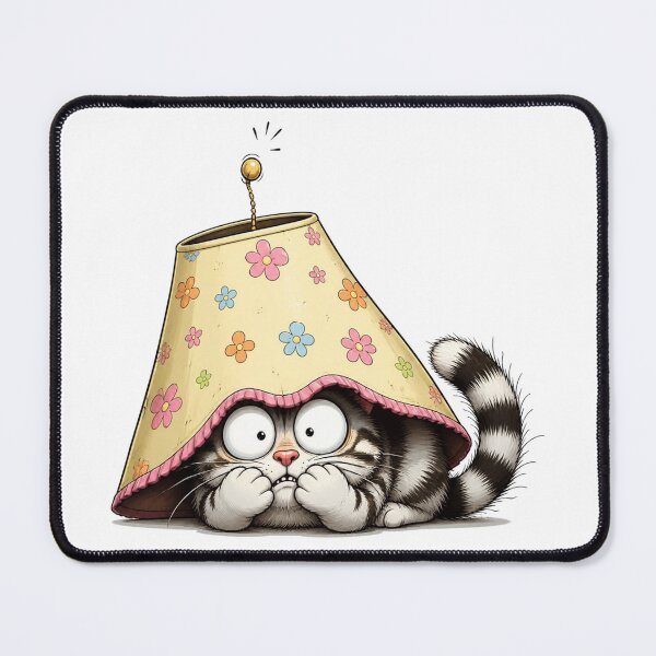 Item preview, scared cat designed and sold by Talpha.