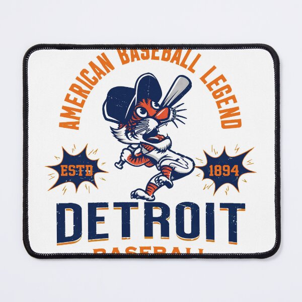 Item preview, Detroit Baseball Legend Retro Mascot Shirt designed and sold by RichardHi73290.
