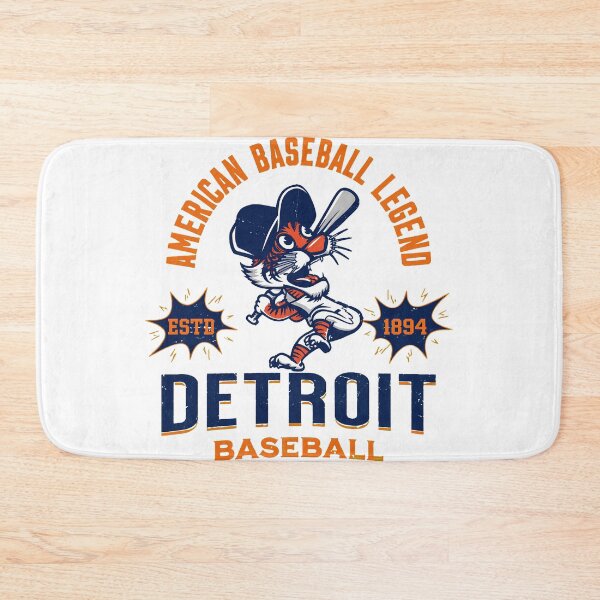 Item preview, Detroit Baseball Legend Retro Mascot Shirt designed and sold by RichardHi73290.