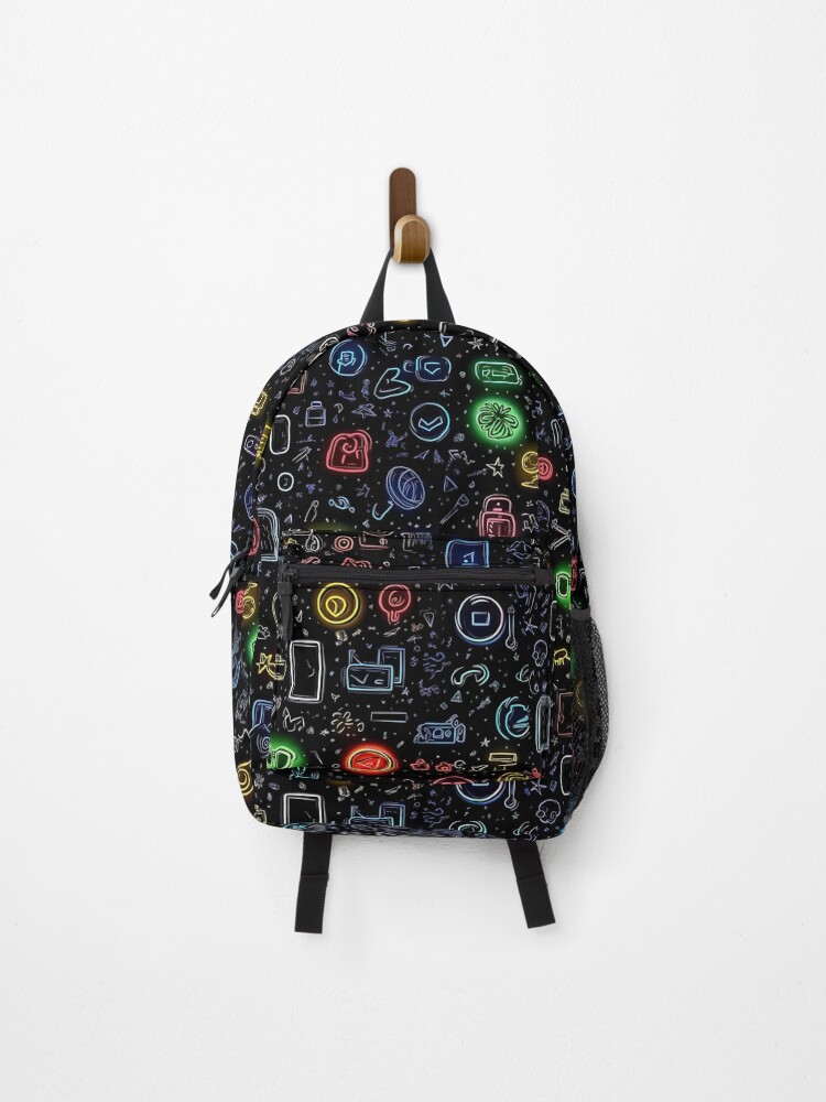 Thumbnail 1 of 3, Backpack, Random Shapes designed and sold by VisionCrafft.