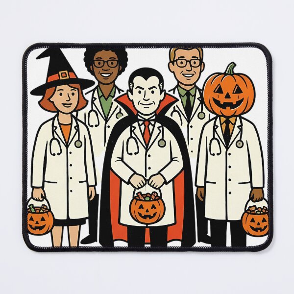 Item preview, Spooky Doctor Nurse Squad Halloween Medical designed and sold by DarkOriginArts.